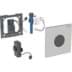 Bild von GEBERIT urinal flush control with electronic flush actuation, battery operation, Type 10 cover plate 116.035.KN.1