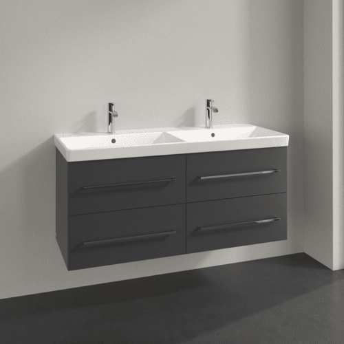 Bild von VILLEROY BOCH Avento Waschbeckenunterschrank, 4 Auszüge, 1180 x 514 x 484 mm, Graphite #A89300VR
