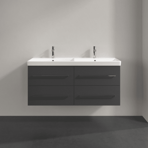 Bild von VILLEROY BOCH Avento Waschbeckenunterschrank, 4 Auszüge, 1180 x 514 x 484 mm, Graphite #A89300VR