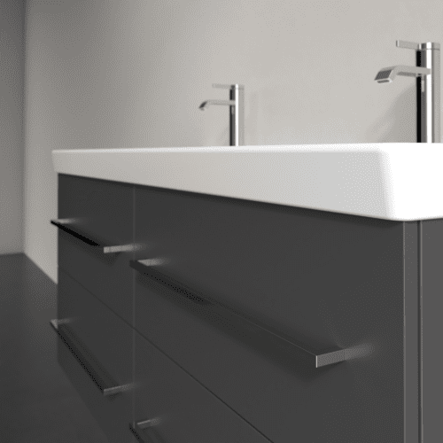 Bild von VILLEROY BOCH Avento Waschbeckenunterschrank, 4 Auszüge, 1180 x 514 x 484 mm, Graphite #A89300VR