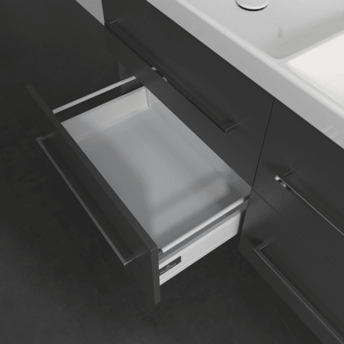 Bild von VILLEROY BOCH Avento Waschbeckenunterschrank, 4 Auszüge, 1180 x 514 x 484 mm, Graphite #A89300VR