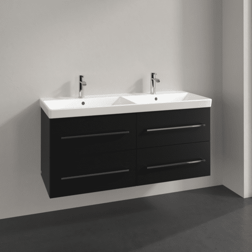 Bild von VILLEROY BOCH Avento Waschbeckenunterschrank, 4 Auszüge, 1180 x 514 x 484 mm, Volcano Black #A89300VL