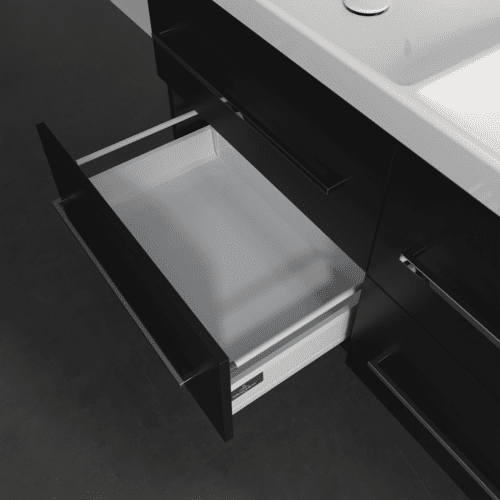 Bild von VILLEROY BOCH Avento Waschbeckenunterschrank, 4 Auszüge, 1180 x 514 x 484 mm, Volcano Black #A89300VL