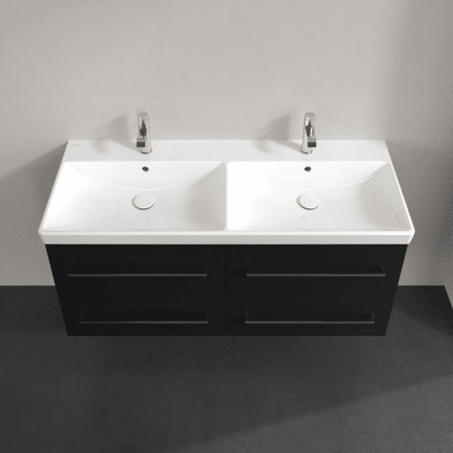Bild von VILLEROY BOCH Avento Waschbeckenunterschrank, 4 Auszüge, 1180 x 514 x 484 mm, Volcano Black #A89300VL