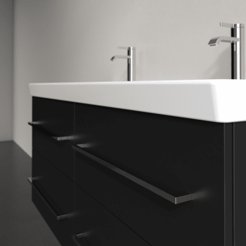 Bild von VILLEROY BOCH Avento Waschbeckenunterschrank, 4 Auszüge, 1180 x 514 x 484 mm, Volcano Black #A89300VL