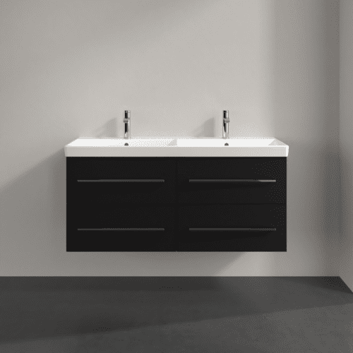 Bild von VILLEROY BOCH Avento Waschbeckenunterschrank, 4 Auszüge, 1180 x 514 x 484 mm, Volcano Black #A89300VL