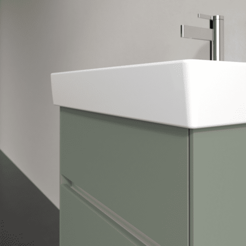 Bild von VILLEROY BOCH Collaro Waschbeckenunterschrank, mit Beleuchtung, 2 Auszüge, 510 x 546 x 414 mm, Soft Green #C007B0AF