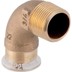 Bild von 63894 Geberit Mapress Copper elbow adaptor 90° with male thread