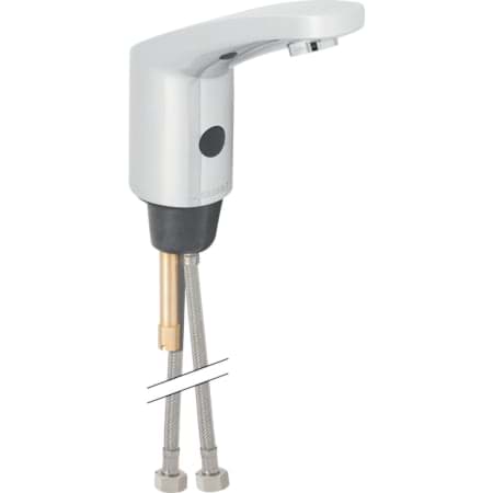 Picture of GEBERIT type 185 basin mixer battery-operated #116.245.21.1 - high-gloss chrome-plated