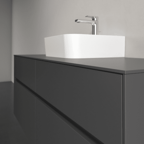 Bild von VILLEROY BOCH Collaro Waschbeckenunterschrank, 4 Auszüge, 1400 x 548 x 500 mm, Graphite / Graphite #C10000VR