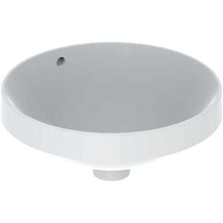 GEBERIT VariForm Einbauwaschtisch rund #500.700.01.2 - weiß