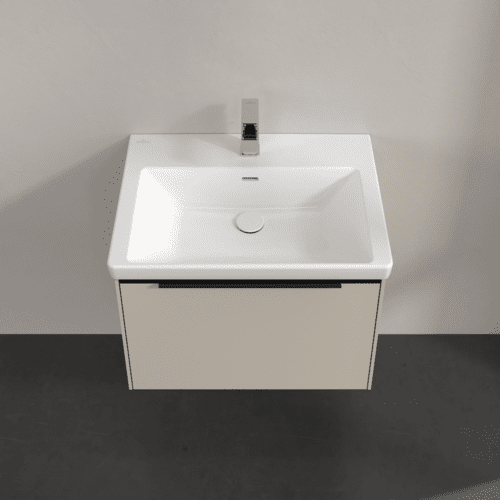 Bild von VILLEROY BOCH Subway 3.0 Waschbeckenunterschrank, 1 Auszug, 622 x 429 x 478 mm, Cashmere Grey #C57501VN