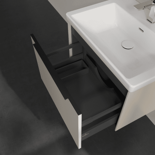 Bild von VILLEROY BOCH Subway 3.0 Waschbeckenunterschrank, 1 Auszug, 622 x 429 x 478 mm, Cashmere Grey #C57501VN