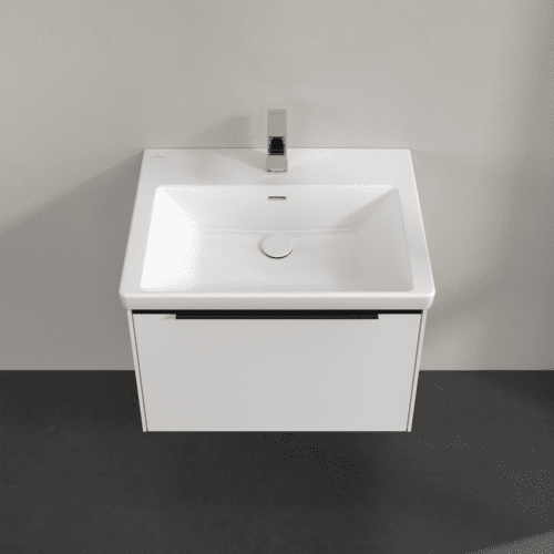 Bild von VILLEROY BOCH Subway 3.0 Waschbeckenunterschrank, 1 Auszug, 622 x 429 x 478 mm, Brilliant White #C57501VE
