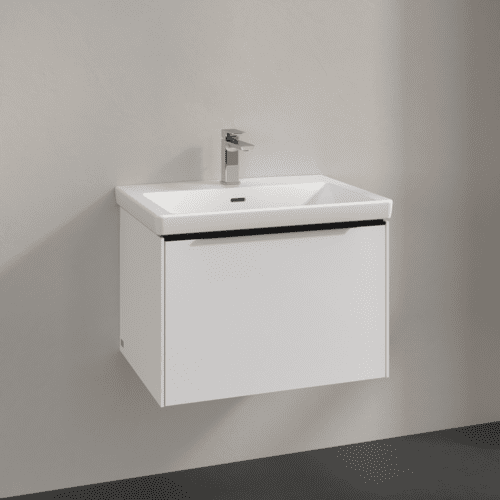 Bild von VILLEROY BOCH Subway 3.0 Waschbeckenunterschrank, 1 Auszug, 622 x 429 x 478 mm, Brilliant White #C57501VE