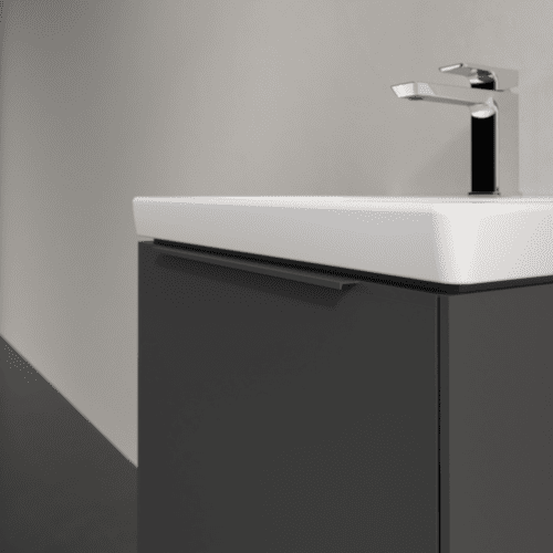 Bild von VILLEROY BOCH Subway 3.0 Waschbeckenunterschrank, mit Beleuchtung, 1 Auszug, 523 x 429 x 448 mm, Graphite #C579L2VR