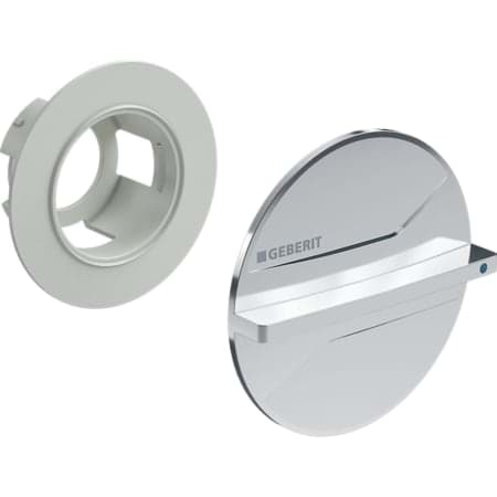 Picture of GEBERIT set operating handle for concealed ball valve #610.089.21.1 - high-gloss chrome-plated