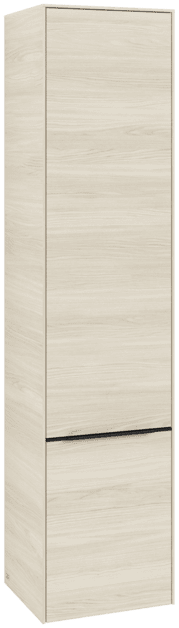Obrázek VILLEROY BOCH Vysoká skříňka Subway 3.0, 2 dveře, 400 x 1710 x 362 mm, bílý dub #C58601AA