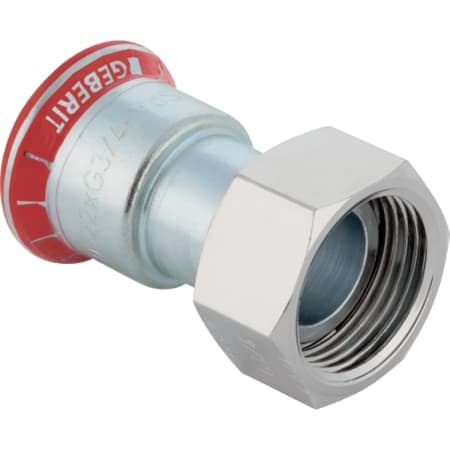 Picture of GEBERIT Mapress Carbon Steel connector with union nut #25048