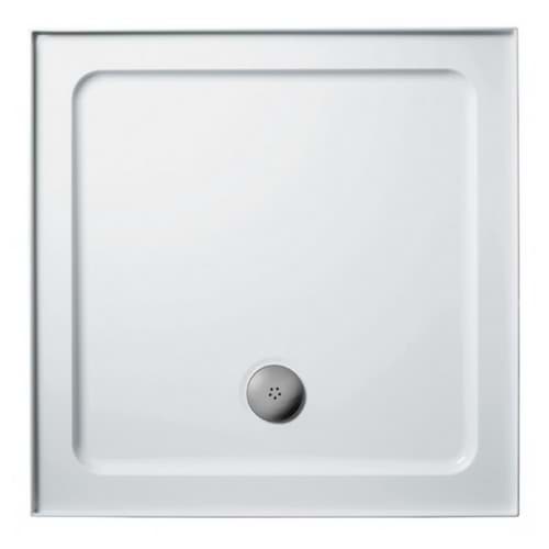 KREINER NAPOLI shower tray square 80cm, moulded marble KSVAIS80 resmi