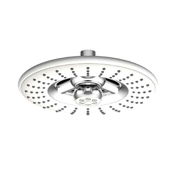 KREINER PREMIUM hlavová sprcha 220mm se 2 proudy, chromovaný plast s vysokým leskem