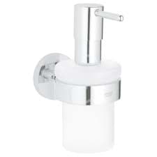 Picture of GROHE Essentials Soap dispenser with holder Chrome #40448001