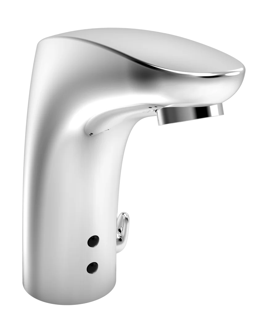 Зображення з  HANSA HANSAELECTRA Washbasin faucet, low pressure, 9/12 V, Bluetooth #64421129
