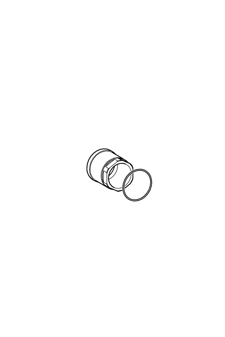 HANSA Schraube, M38x1, SW38 #59913688