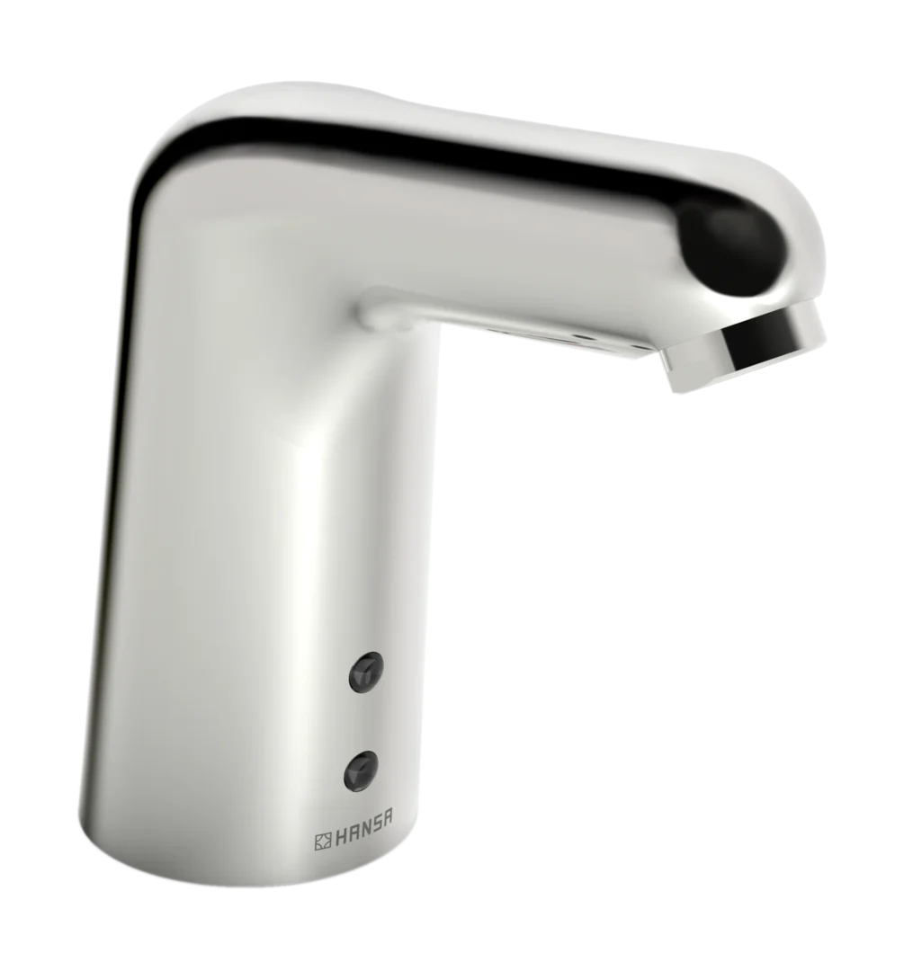 Зображення з  HANSA HANSAMEDIPRO Protec Washbasin faucet, 6 V, Bluetooth #05672019