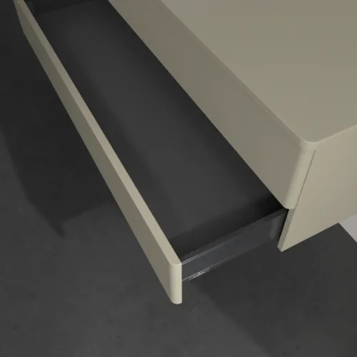 VILLEROY BOCH Antao Waschbeckenunterschrank, 2 Auszüge, 1200 x 360 x 500 mm, Front ohne Struktur, Stone Grey Matt Lacquer / Stone Grey Matt Lacquer #K22010HK, Bild 6