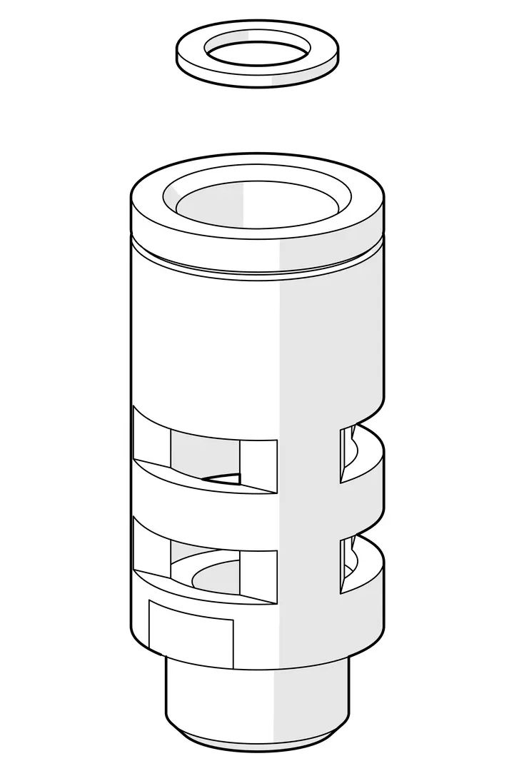 Bild von HANSA Rohrbelüfter, DN15 #59911330