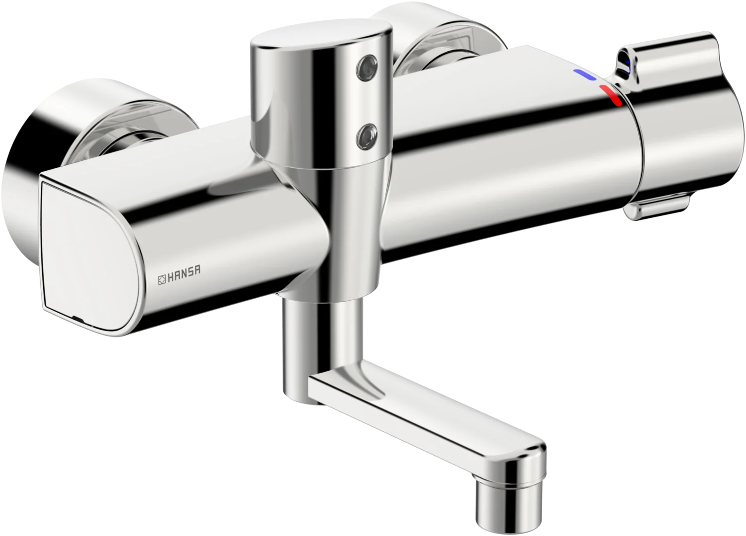 Picture of HANSA HANSACLINICA Safety Washbasin faucet, 6 V, Bluetooth #08866201