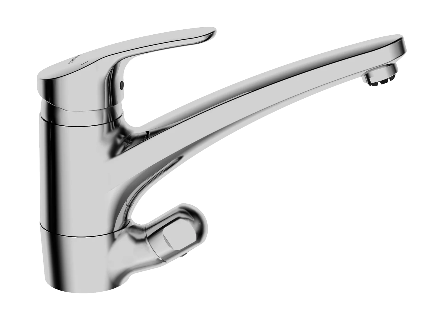HANSA HANSAMIX Protec Kitchen faucet with dishwasher valve #01211183 resmi