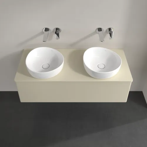 Bild von VILLEROY BOCH Antao Waschbeckenunterschrank, 1 Auszug, 1200 x 360 x 500 mm, Front ohne Struktur, Silk Grey Matt Lacquer / Silk Grey Matt Lacquer #K35010HJ