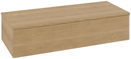 VILLEROY BOCH Antao Sideboard, 1 pull-out compartment, 1200 x 268 x 500 mm, Front with grain texture, Honey Oak / Honey Oak #K41101HN resmi