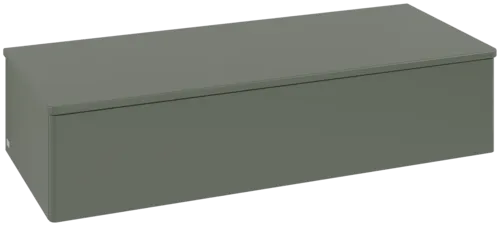 Bild von VILLEROY BOCH Antao Sideboard, 1 Auszug, 1200 x 268 x 500 mm, Front ohne Struktur, Leaf Green Matt Lacquer / Leaf Green Matt Lacquer #K41000HL