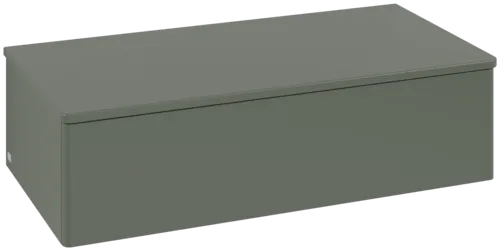 Bild von VILLEROY BOCH Antao Sideboard, 1 Auszug, 1000 x 268 x 500 mm, Front ohne Struktur, Leaf Green Matt Lacquer / Leaf Green Matt Lacquer #K40000HL