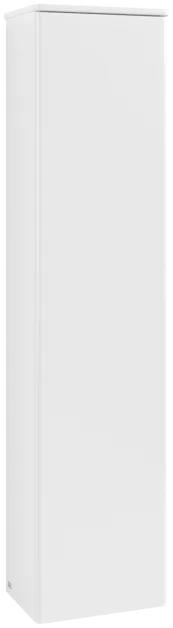 Bild von VILLEROY BOCH Antao Hochschrank, 1 Tür, 414 x 1719 x 287 mm, Front ohne Struktur, White Matt Lacquer / White Matt Lacquer #K45000MT