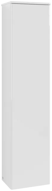 Bild von VILLEROY BOCH Antao Hochschrank, 1 Tür, 414 x 1719 x 287 mm, Front ohne Struktur, Glossy White Lacquer / Glossy White Lacquer #K45000GF