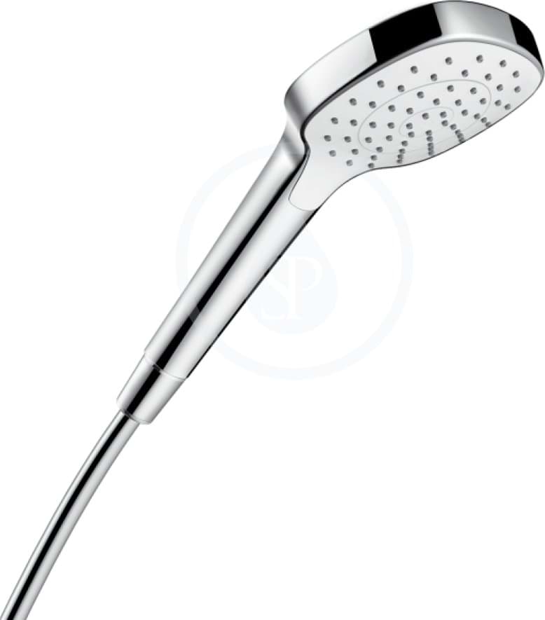 Picture of HANSGROHE Croma E Hand shower 110 1jet EcoSmart+ #26816400 - White/Chrome
