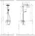 Bild von HANSGROHE Crometta S Showerpipe 240 1jet mit Einhebelmischer #27269000 - Chrom