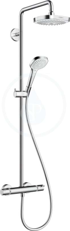 Picture of HANSGROHE Croma Select E
Showerpipe 180 2jet EcoSmart 9 l/min with thermostat 27257400 chrome