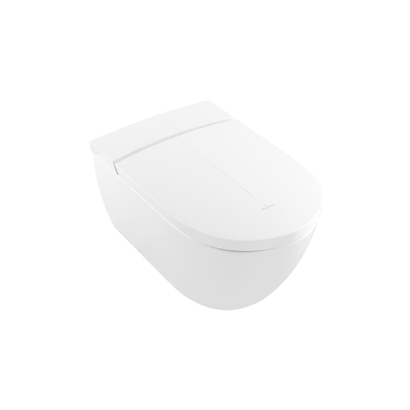 VILLEROY BOCH ViClean-I100 Shower toilet, rimless, White Alpin CeramicPlus #V0E100R1 resmi
