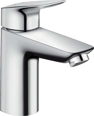 Picture of HANSGROHE Logis Single lever basin mixer 100 with push-open waste set #71107000 - Chrome