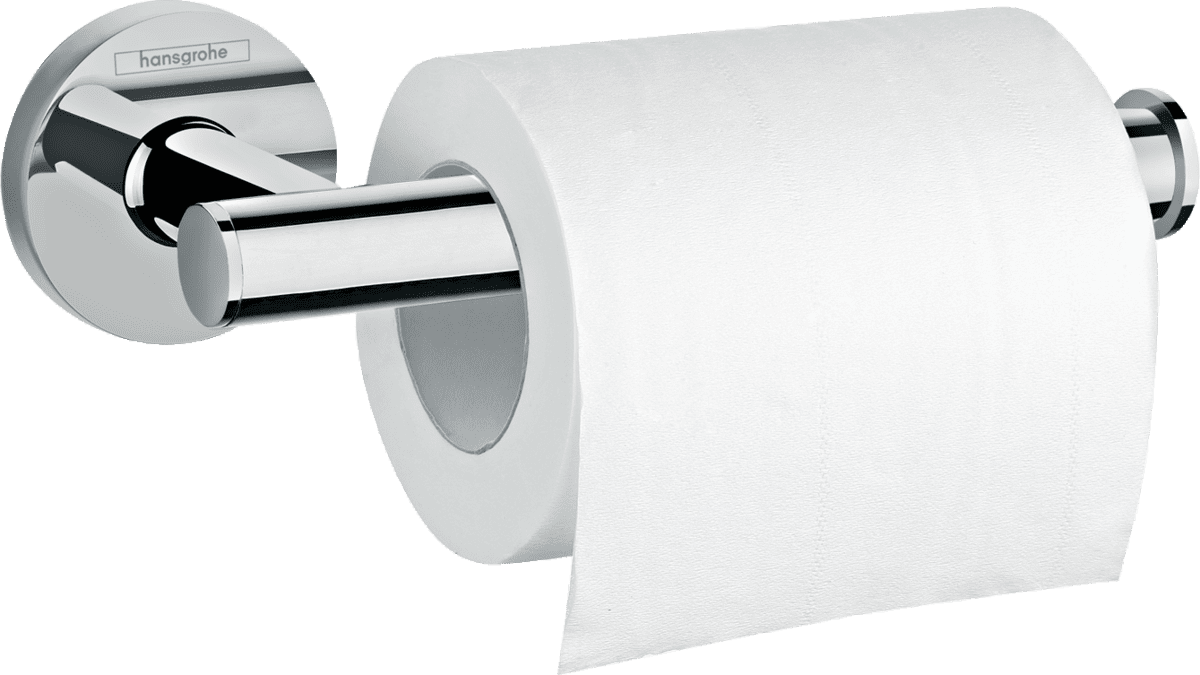 HANSGROHE Logis Universal Tuvalet kağıtlığı kapaksız #41726000 - Krom resmi