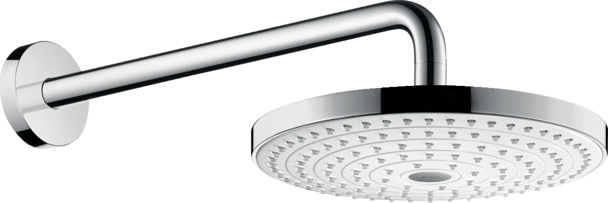 Bild von HANSGROHE Raindance Select S Kopfbrause 240 2jet mit Brausearm #26466400 - Weiß/Chrom