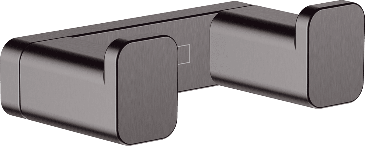 HANSGROHE AddStoris Handtuchhaken doppelt Brushed Black Chrome #41755340