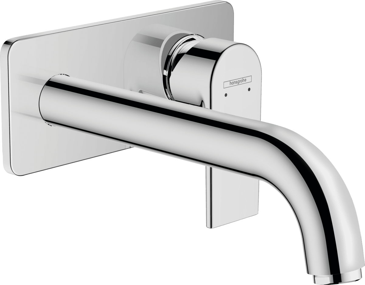 Зображення з  HANSGROHE Vernis Shape Single lever basin mixer for concealed installation wall-mounted with spout 20,7 cm #71578000 - Chrome