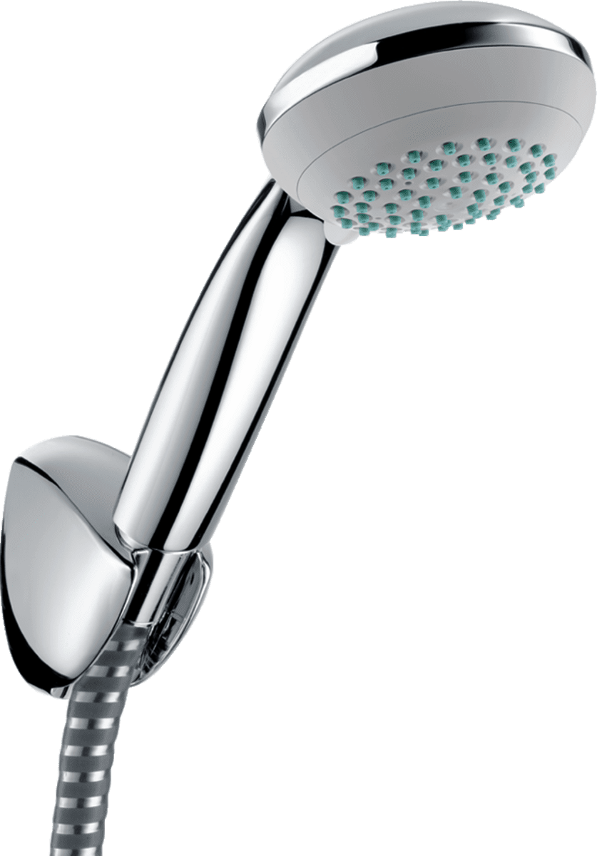 Bild von HANSGROHE Crometta 85 Brausehalterset Vario mit Brauseschlauch 125 cm #27558000 - Chrom