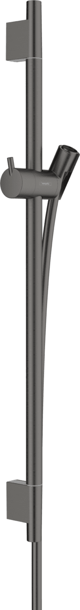 Obrázek HANSGROHE Unica S Puro sprchová tyč 65 cm se sprchovou hadicí #28632340 - kartáčovaný černý chrom